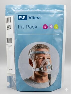 F&P Vitera Fit Pack CPAP Mask (Blue Packaging)